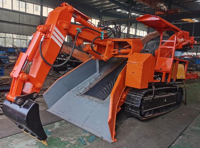 挖掘的時(shí)候，扒渣機(jī)出現(xiàn)大臂無力或整車無力等情況，是怎么回事呢？